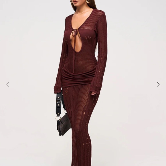 Murci Brown Knit Dress on The Bachelor - Picture 3 of 8